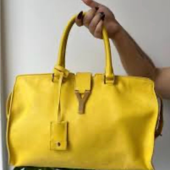 Saint Laurent Cabas Y Small crossbody tote bag - Picture 5 of 13